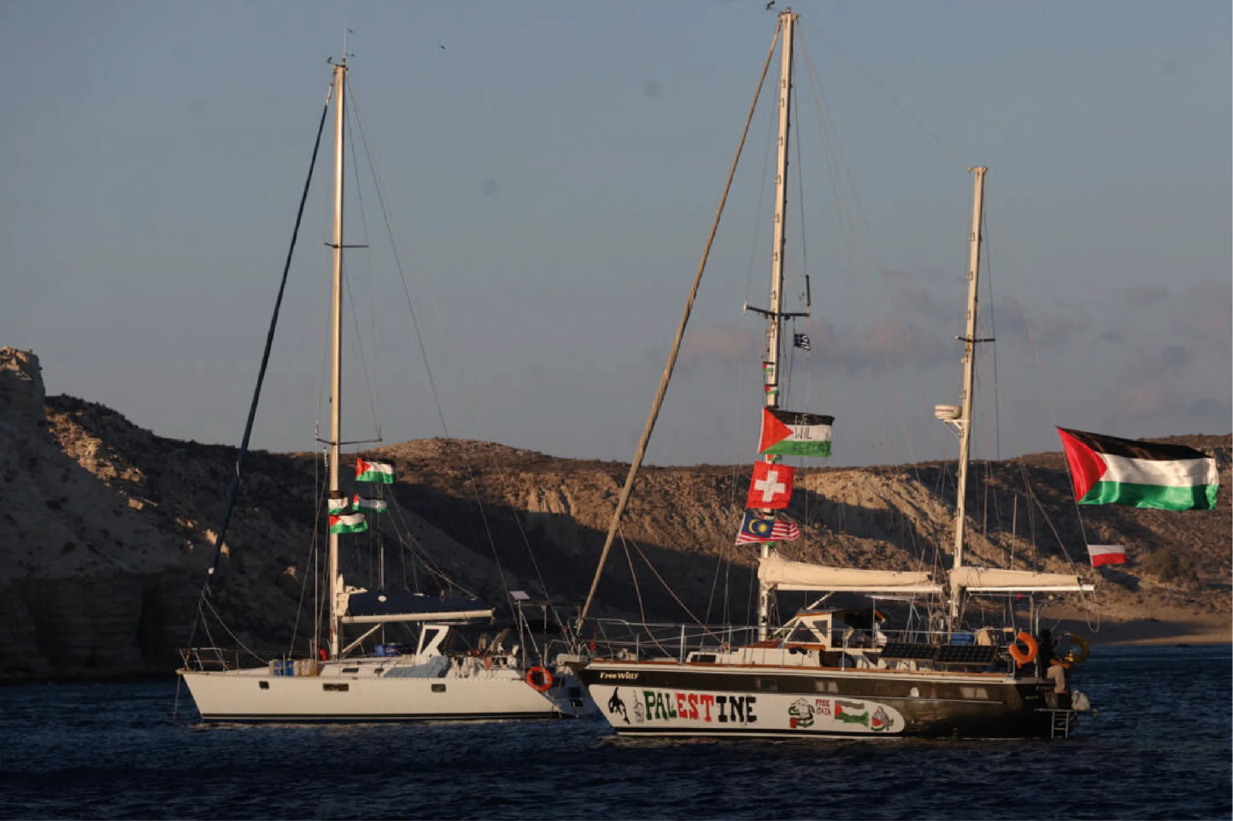 Flotilla Global Sumud entra en zona de alto riesgo rumbo a Gaza.