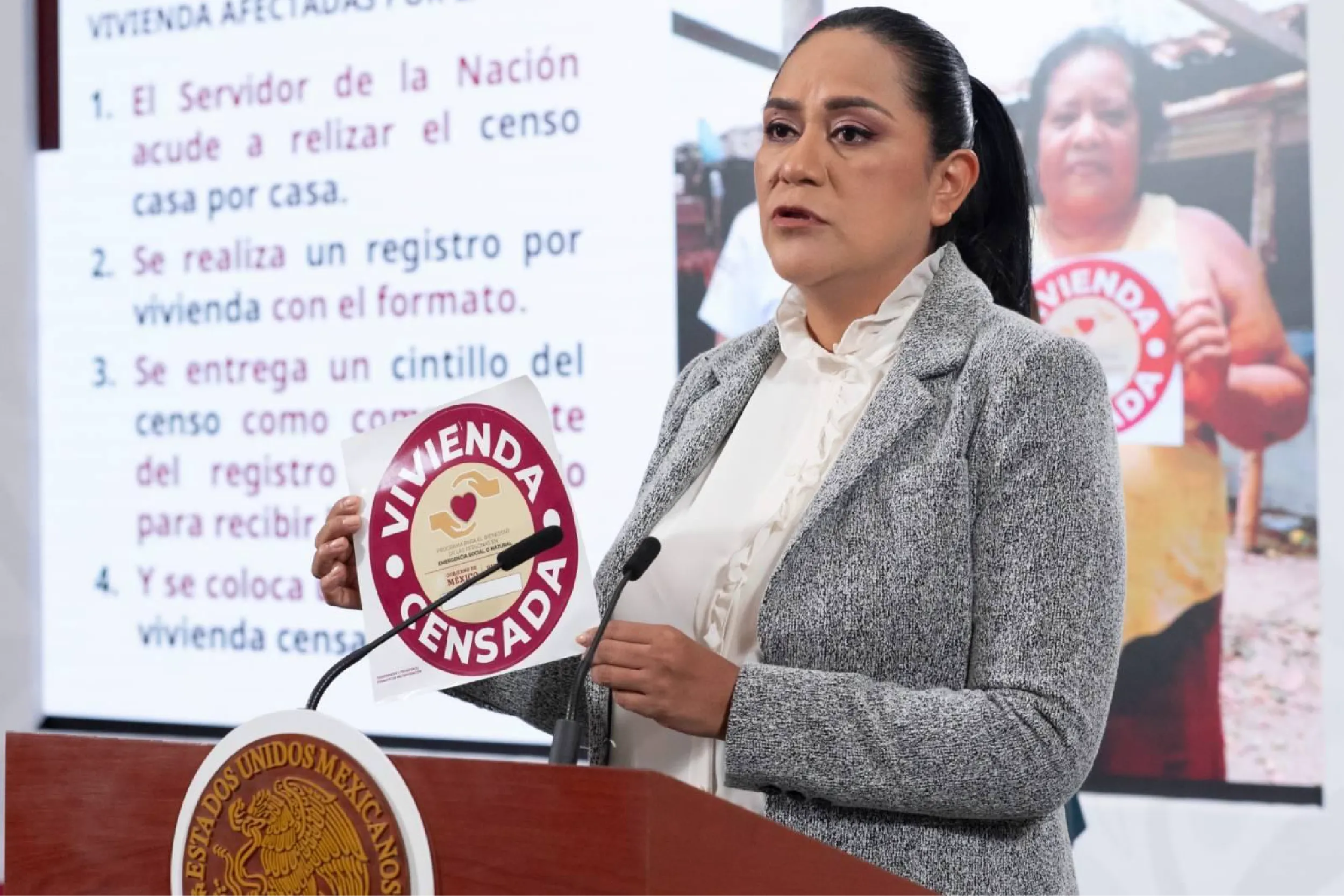Censo del Bienestar inicia para apoyar a afectados por lluvias.