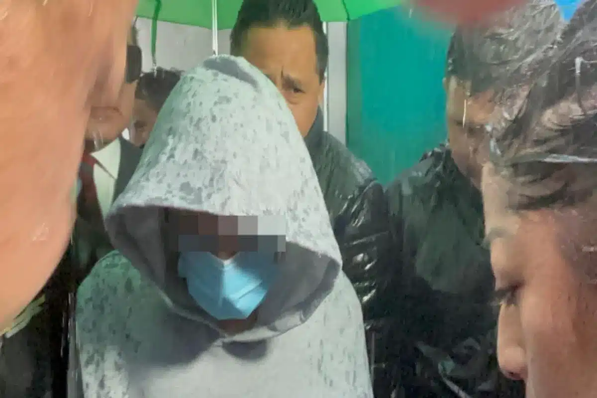 Lex Ashton fue detenido al recibir el alta médica en el Hospital Regional 2. Foto: X