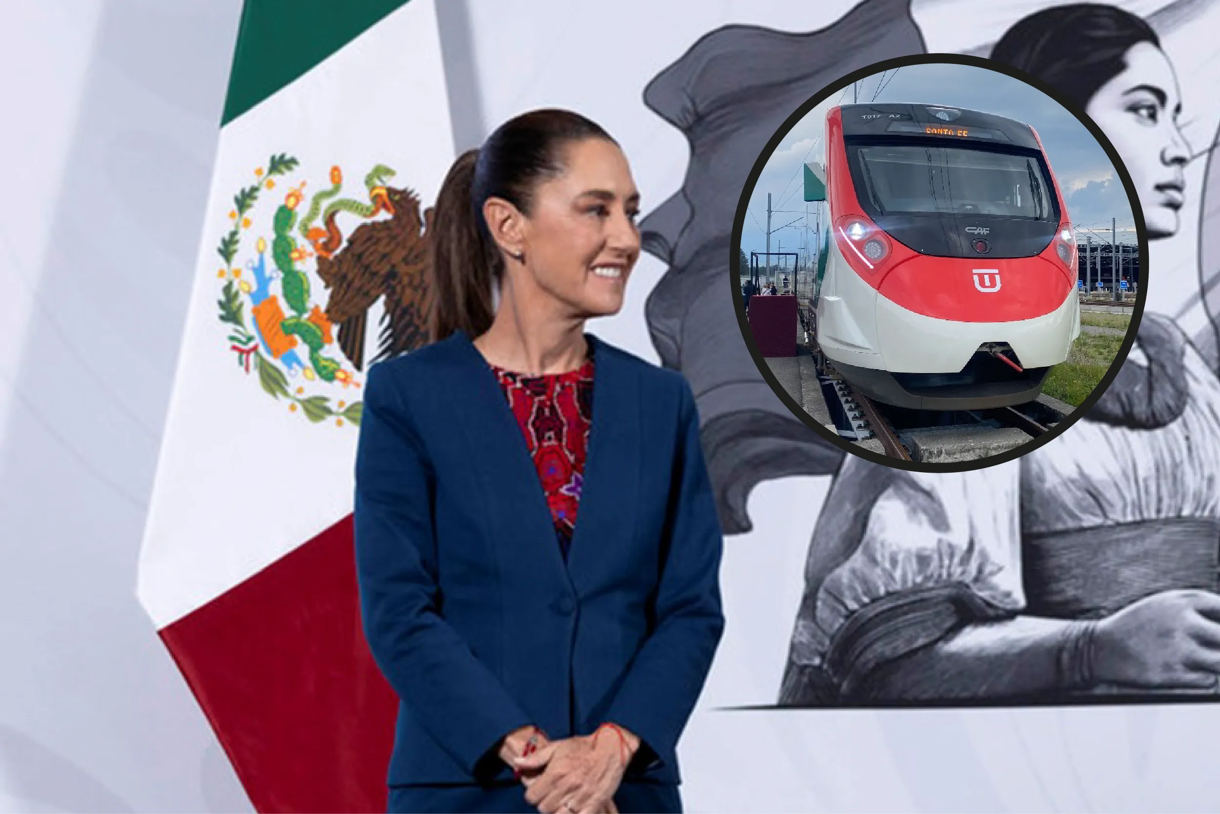 Avance de liberación de derecho de vía para trenes de pasajeros en México.