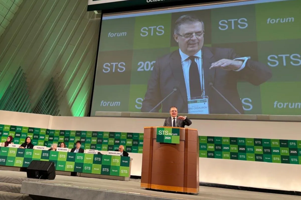 México apuesta por la innovación para reducir la pobreza: Ebrard. Foto: X
