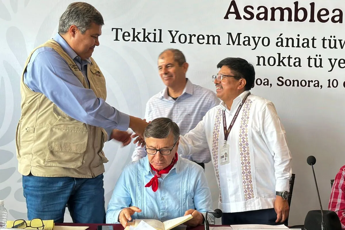 Gobierno de México destina 1,364 mdp al Plan de Justicia del Pueblo Yoreme-Mayo