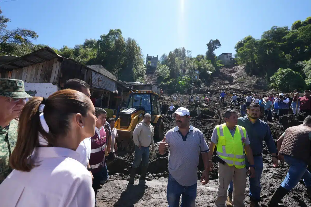 La presidenta adelantó que continuará su recorrido hacia Veracruz e Hidalgo. Foto: X