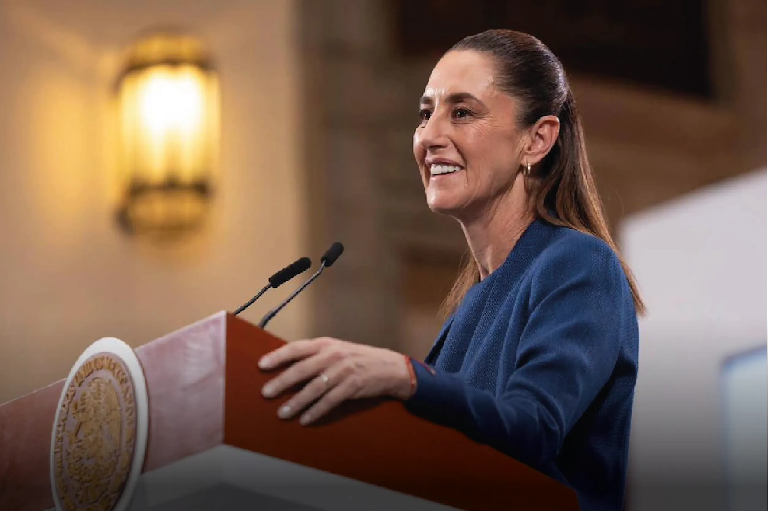 La mandataria aseguró que “todavía no hay una revisión formal”.