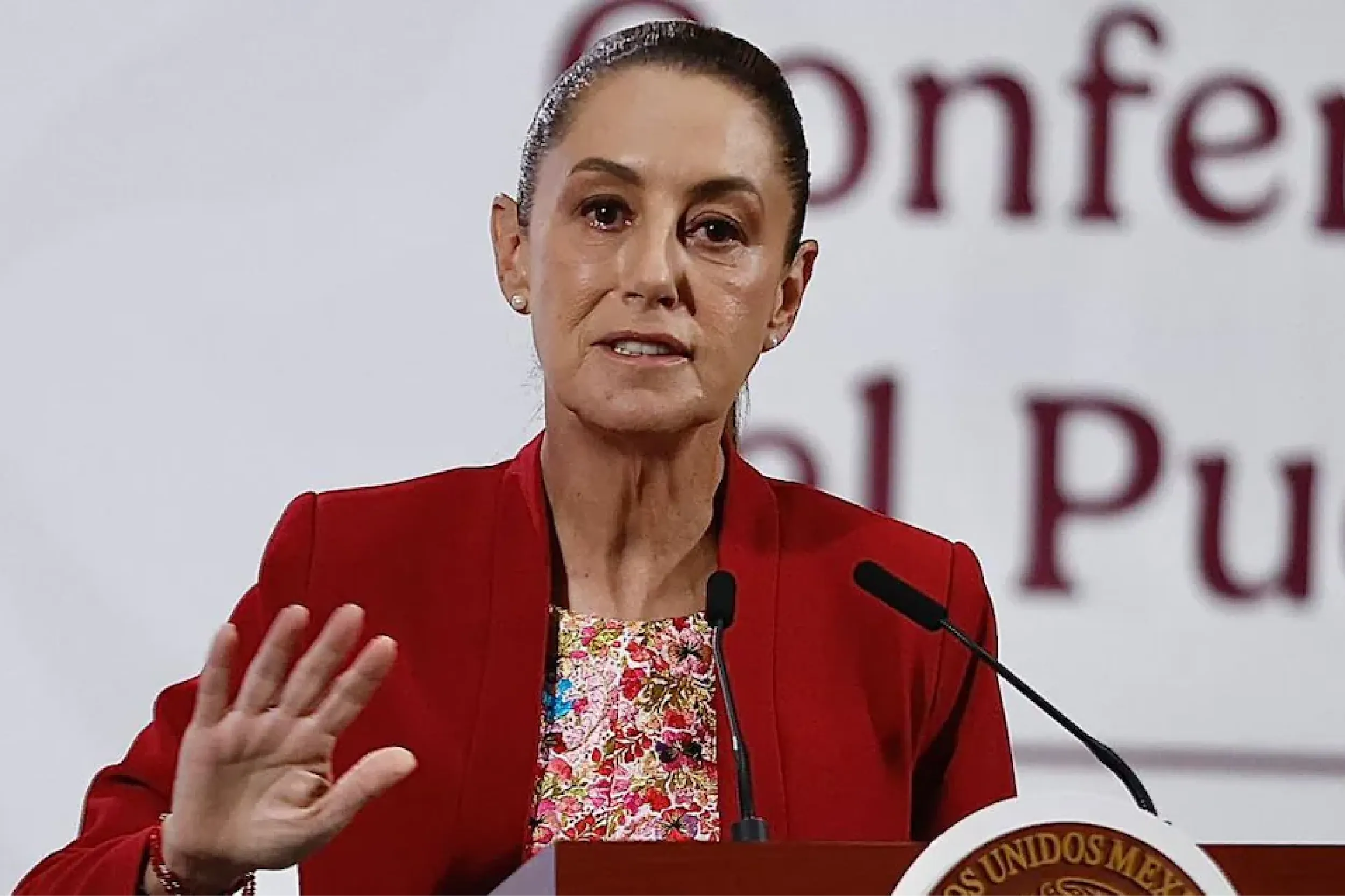 Sheinbaum responde a Trump: “México no acepta injerencias”.