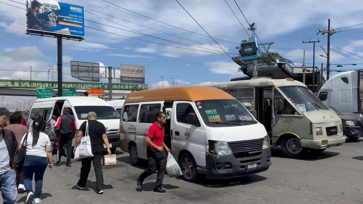 Tarifa del transporte público en Edomex sube a 14 pesos en 2025.