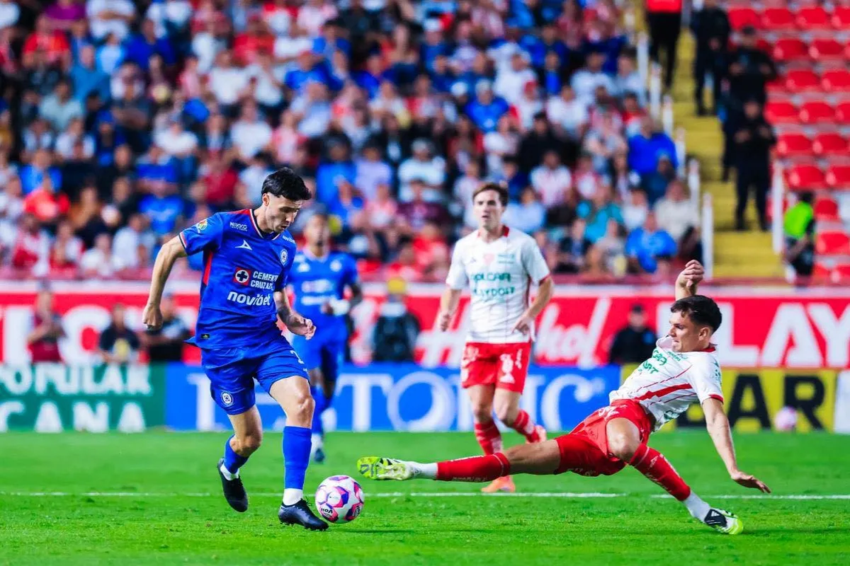 Cruz Azul termina empatando a un gol con el Necaza. | Foto: Facebook Cruz Azul.
