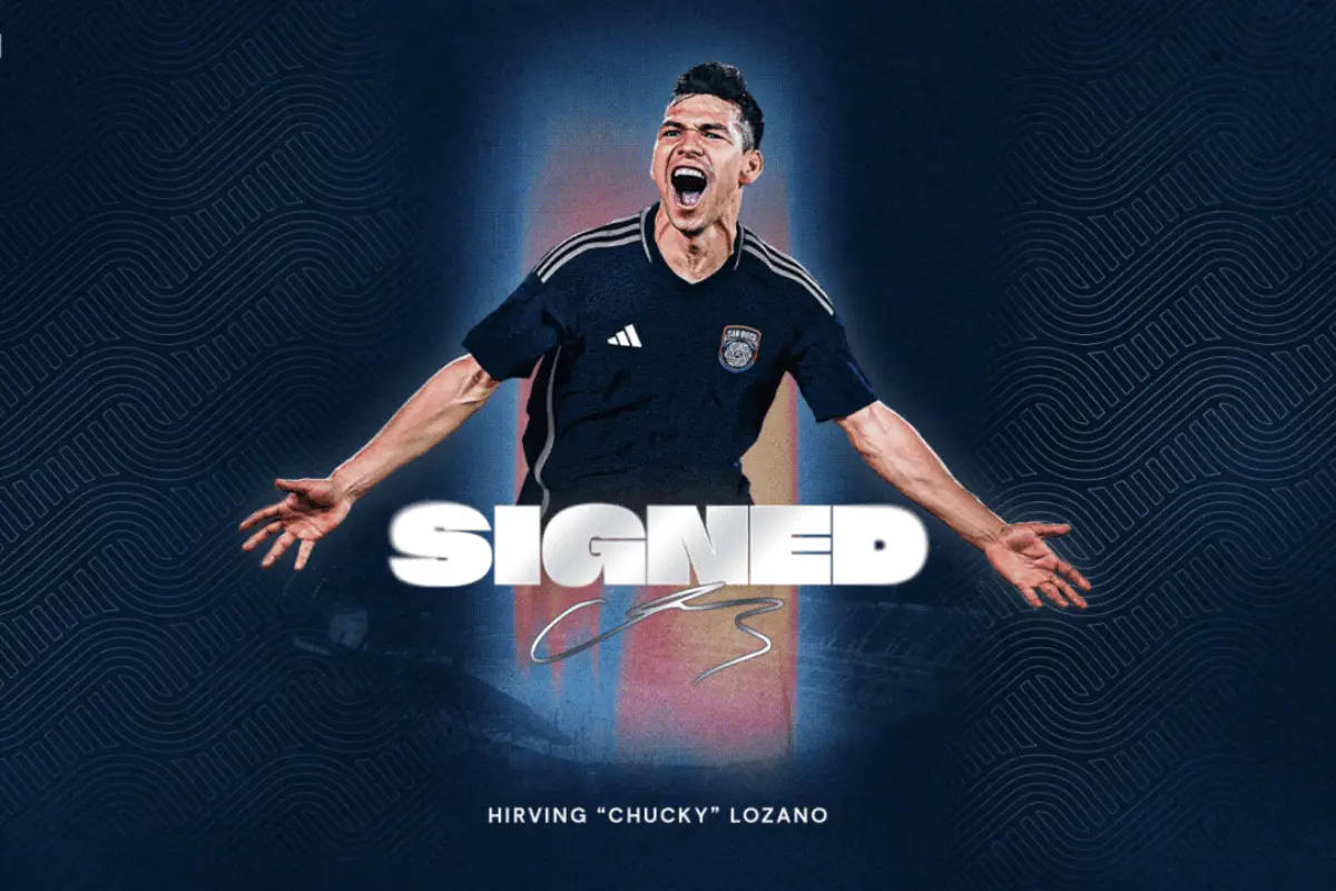 Hirving Lozano podría volver a jugar con el San Diego FC en los playoffs. | Foto: San Diego FC.