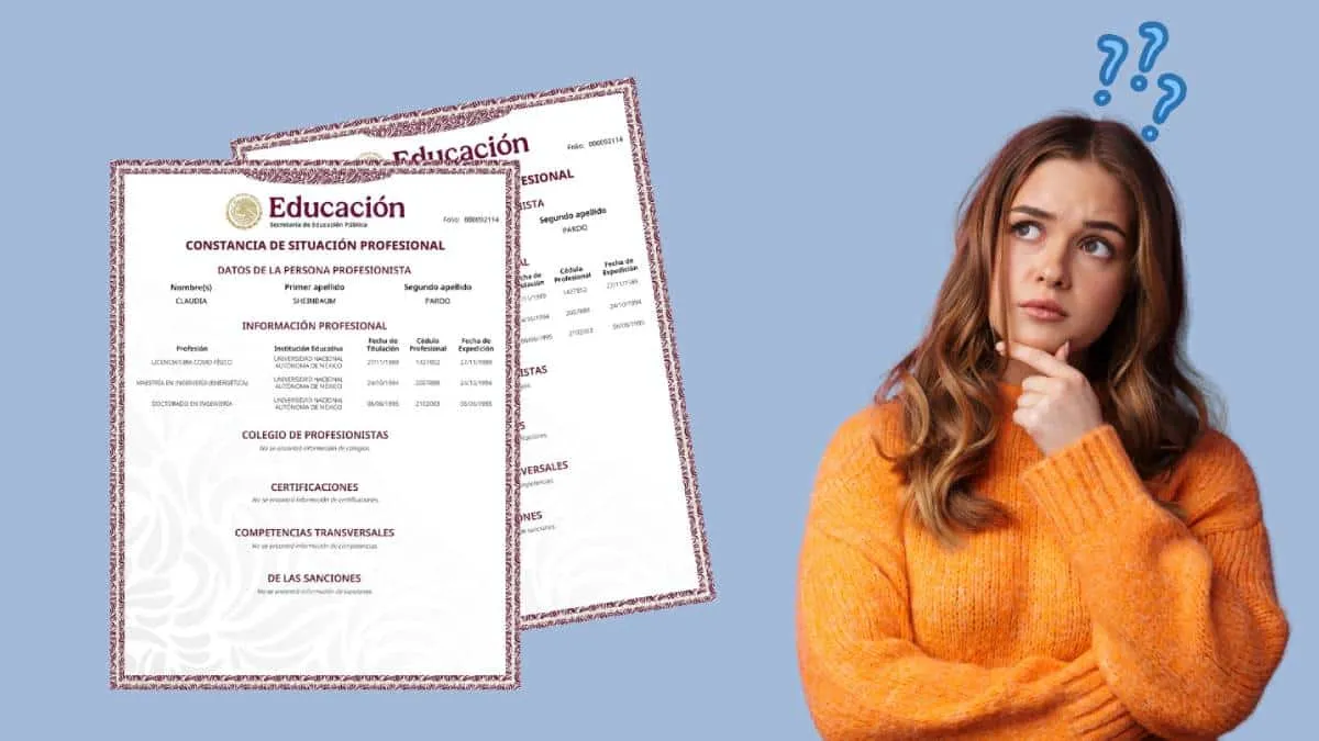 ¿Si ya tengo cédula profesional debo tramitar la Constancia de Situación Profesional?