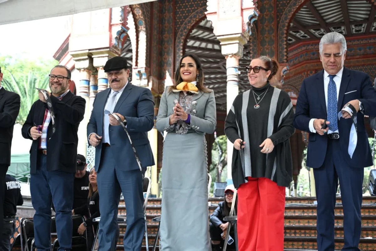 Rojo de la Vega subrayó el peso emocional y cultural de esta tradición. Foto: Alcaldía Cuauhtémoc