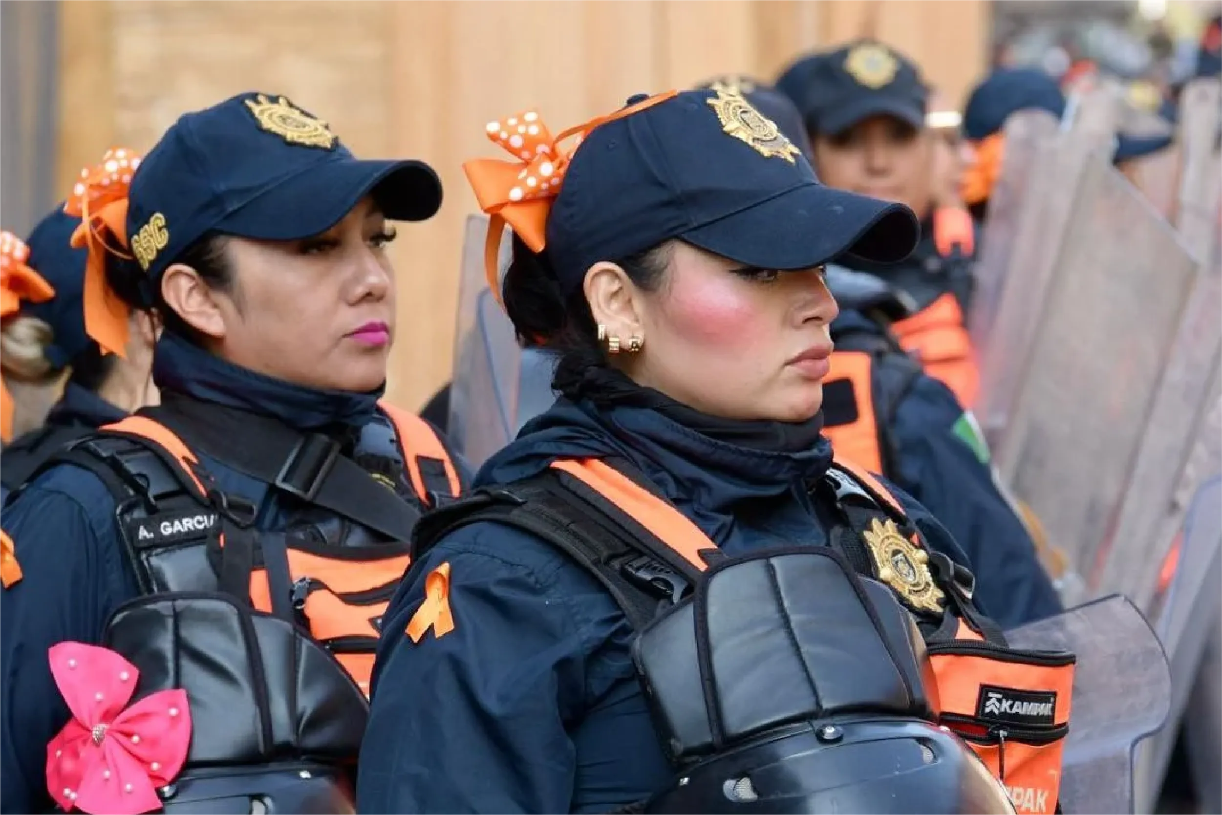 La CDMX desplegará 600 mujeres policías durante la marcha del 25N.