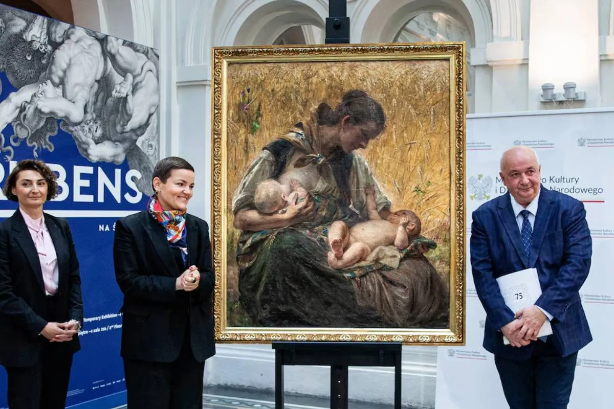 Polonia recupera obra de arte robada durante la Segunda Guerra Mundial