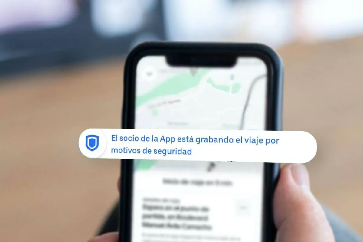 En México se han grabado más de 90 millones de viajes con la función de seguridad de la app de Uber