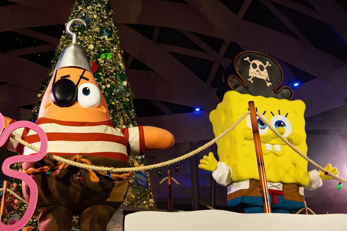 Bob Esponja ilumina la Navidad en Toreo con la Gran Villa de Nickelodeon y Paramount
