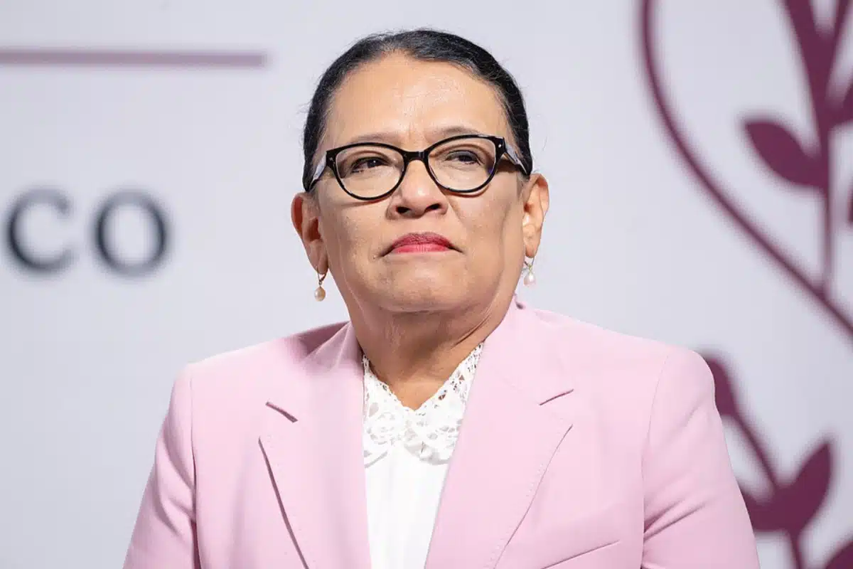 Rosa Icela Rodríguez presentó el Plan Michoacán. | Foto: Wikimedia Commons.