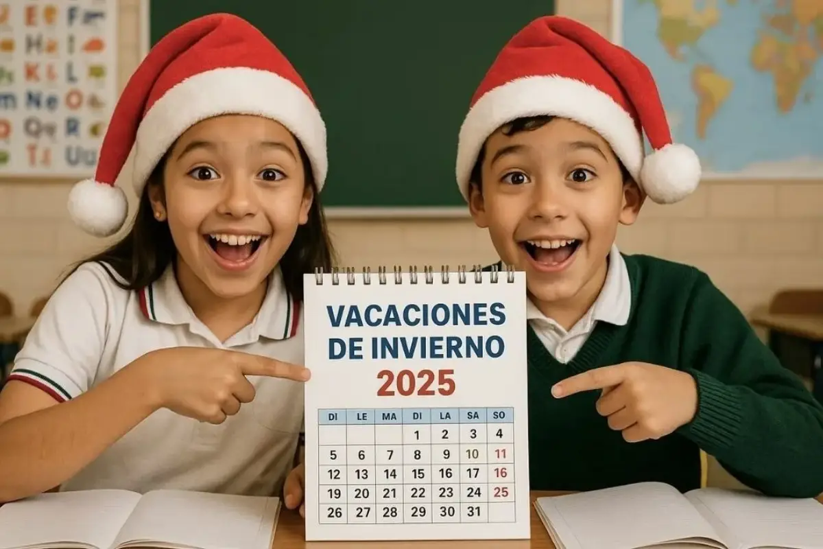 SEP confirma inicio de vacaciones de diciembre 2025: alumnos descansarán desde el 22 de diciembre