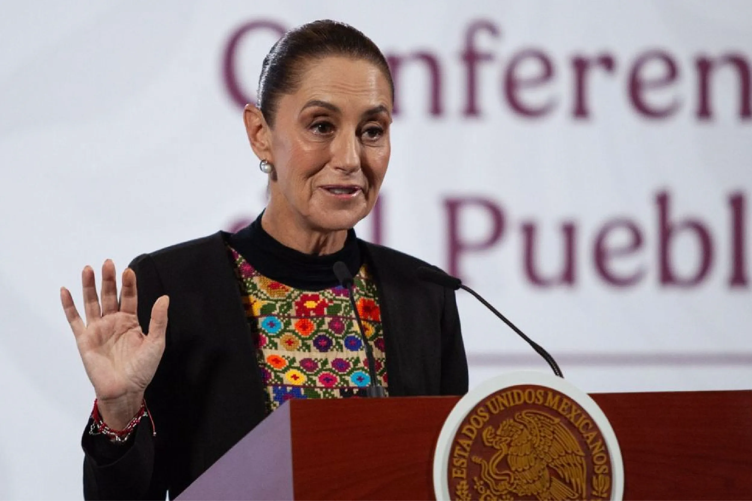 Sheinbaum afirma que hay avances en el acuerdo de agua con EE. UU.