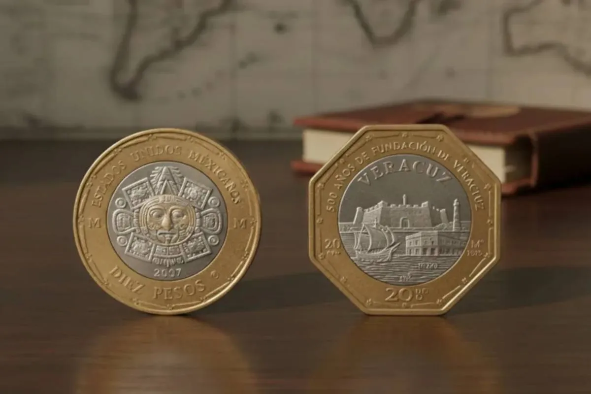 Claudia Sheinbaum propone cambios en las monedas de 10 y 20 pesos en México