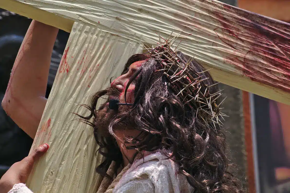 La representación de la Pasión de Cristo en Iztapalapa ingresó a la lista del Patrimonio Cultural Inmaterial de la Humanidad. | Foto: Wikimedia Commons.