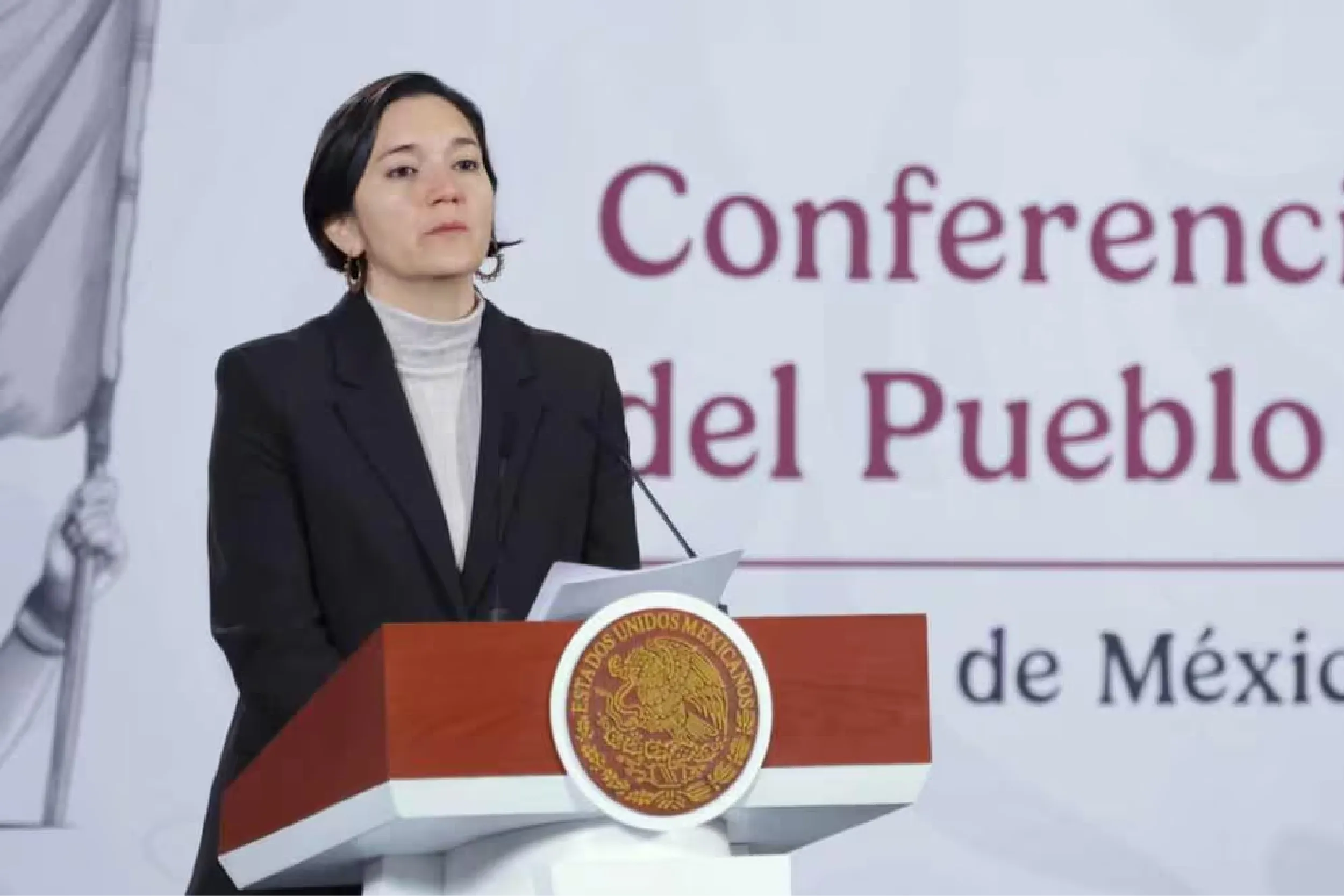 Marcela Figueroa Franco, secretaria Ejecutiva del Sistema Nacional de Seguridad Pública (SESNSP).
