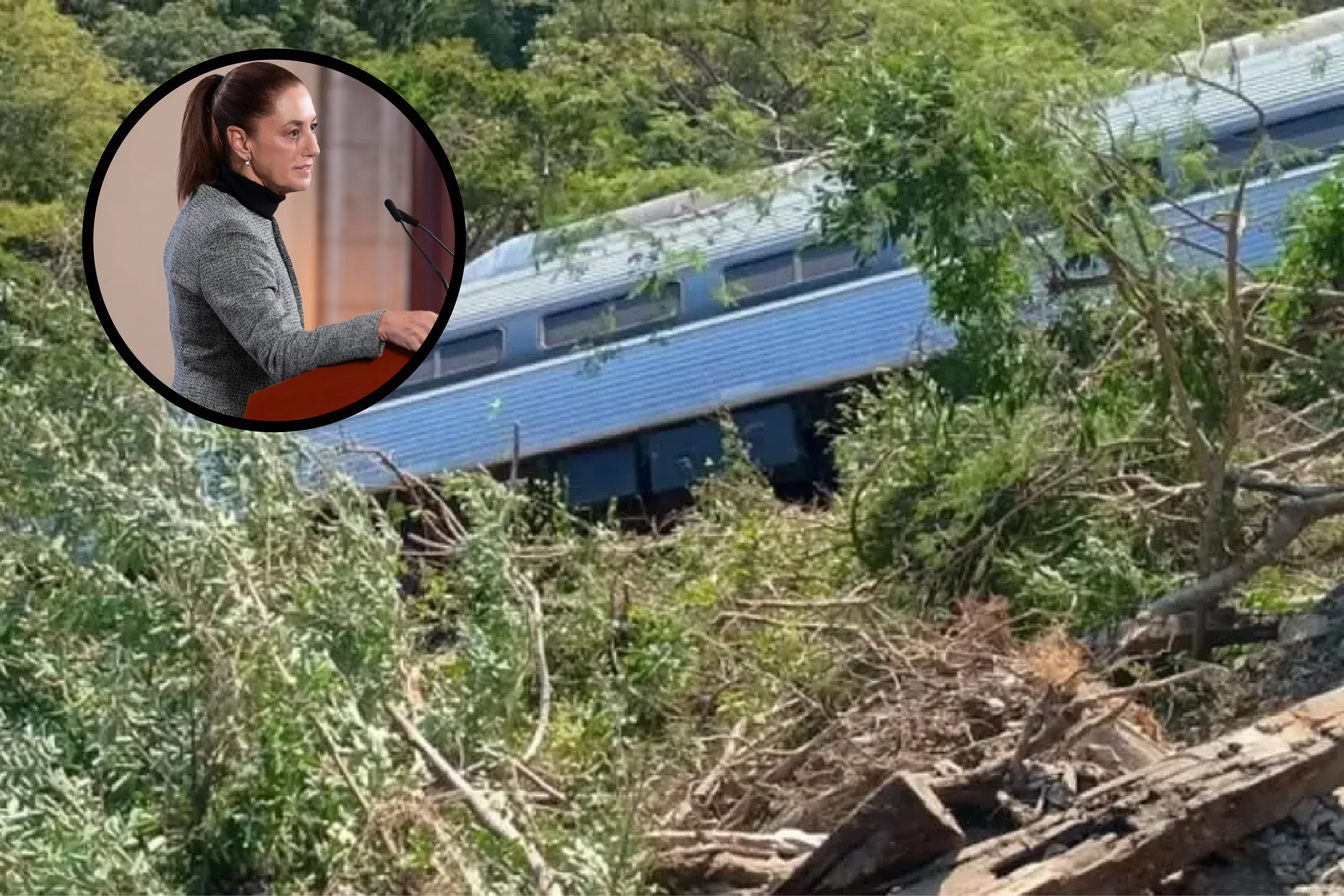 Habrá reparación del daño a familiares de víctimas del accidente del tren.