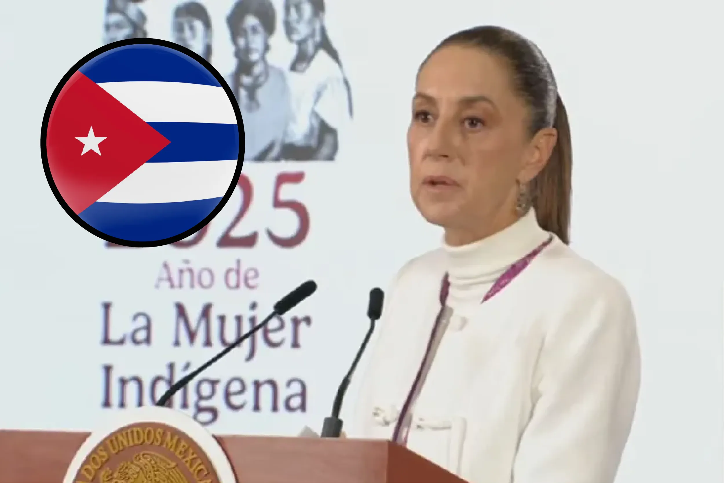 Envío de petróleo a Cuba es legal y tiene respaldo histórico, afirma Sheinbaum.