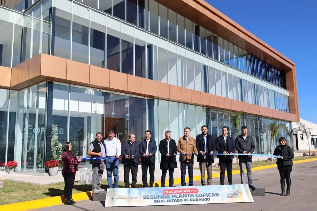 La planta Coficab II fue inaugurada en Durango. Foto: X / @CCEDGOMX