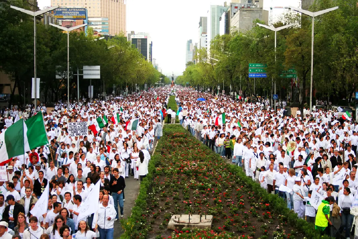 Estas son las marchas y concentraciones que la SSC de la Ciudad de México prevé para este lunes.