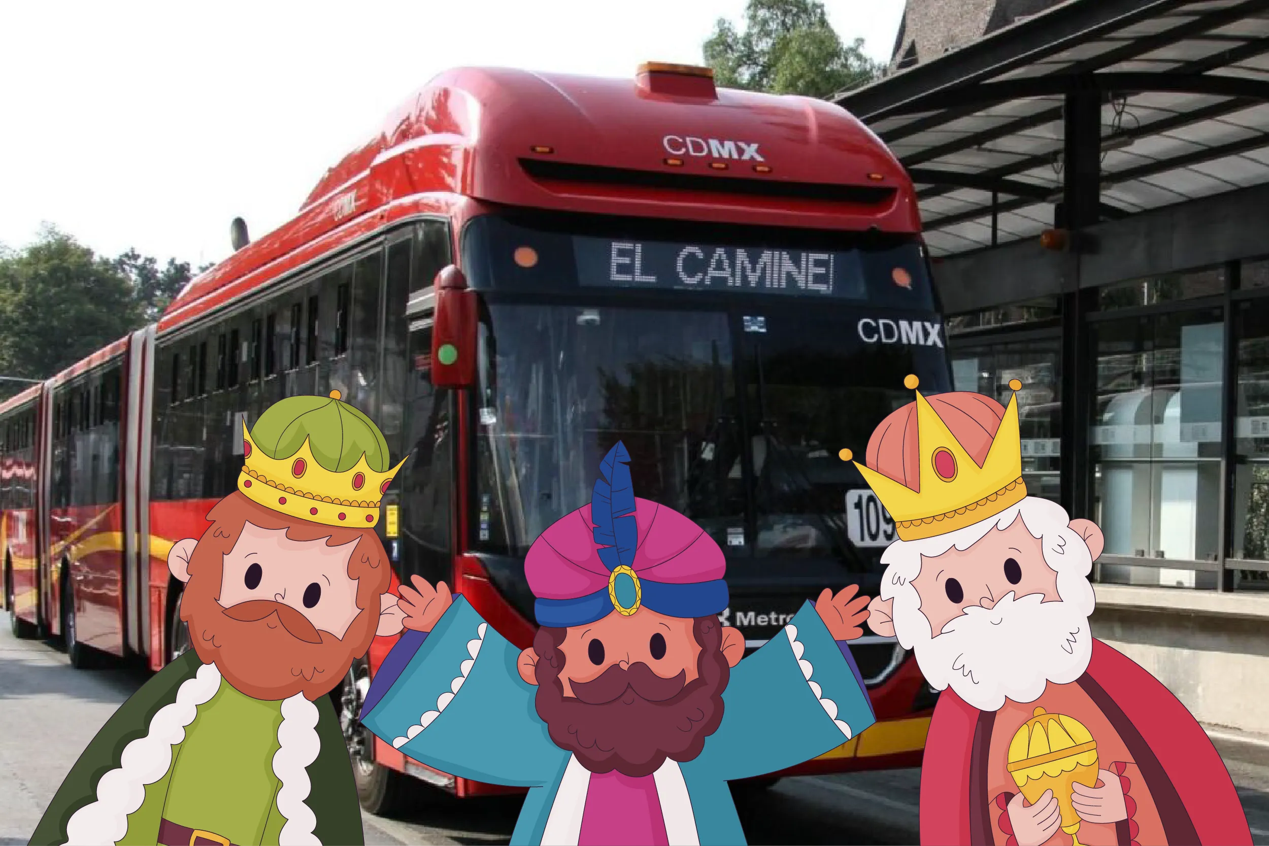 Metrobús y RTP extienden horario en CDMX este 6 de enero por Día de Reyes 2026.