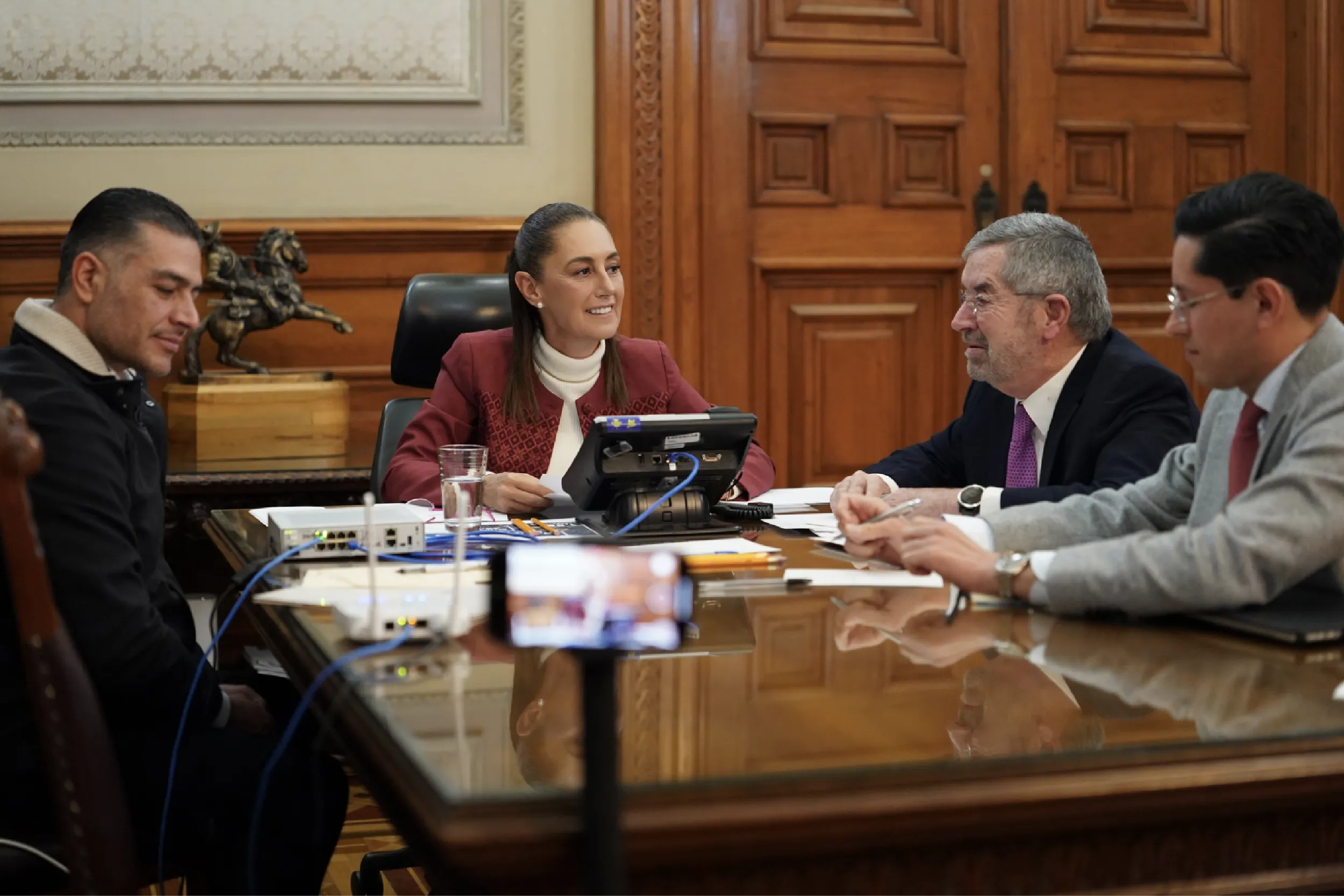 Sheinbaum conversa con Trump.