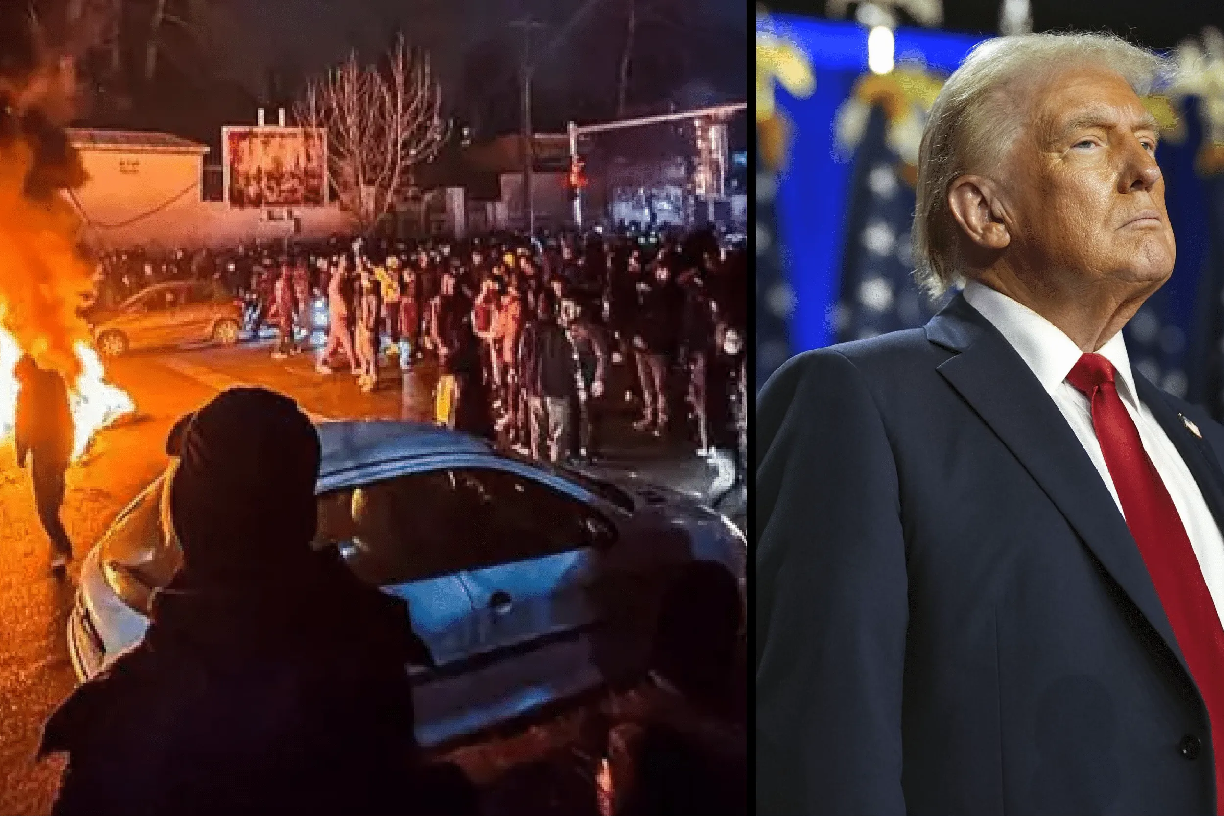 Trump llama a manifestantes en Irán a derrocar al gobierno y promete ayuda.