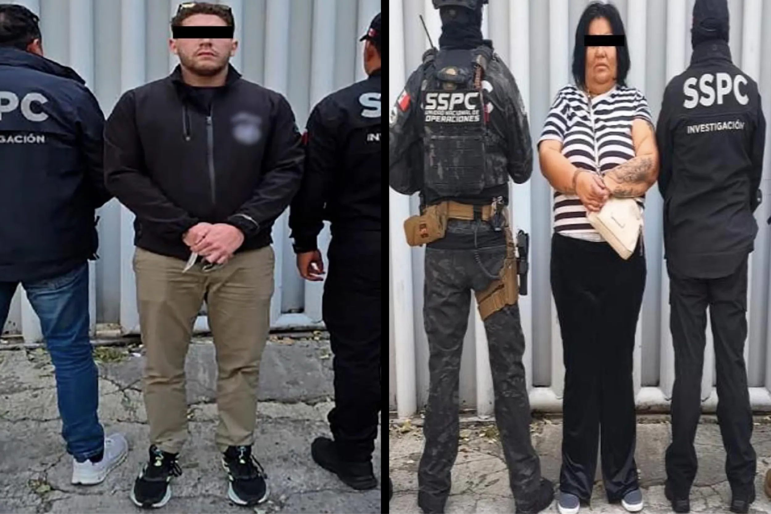 Detienen a 6 presuntos integrantes en operativo de seguridad.