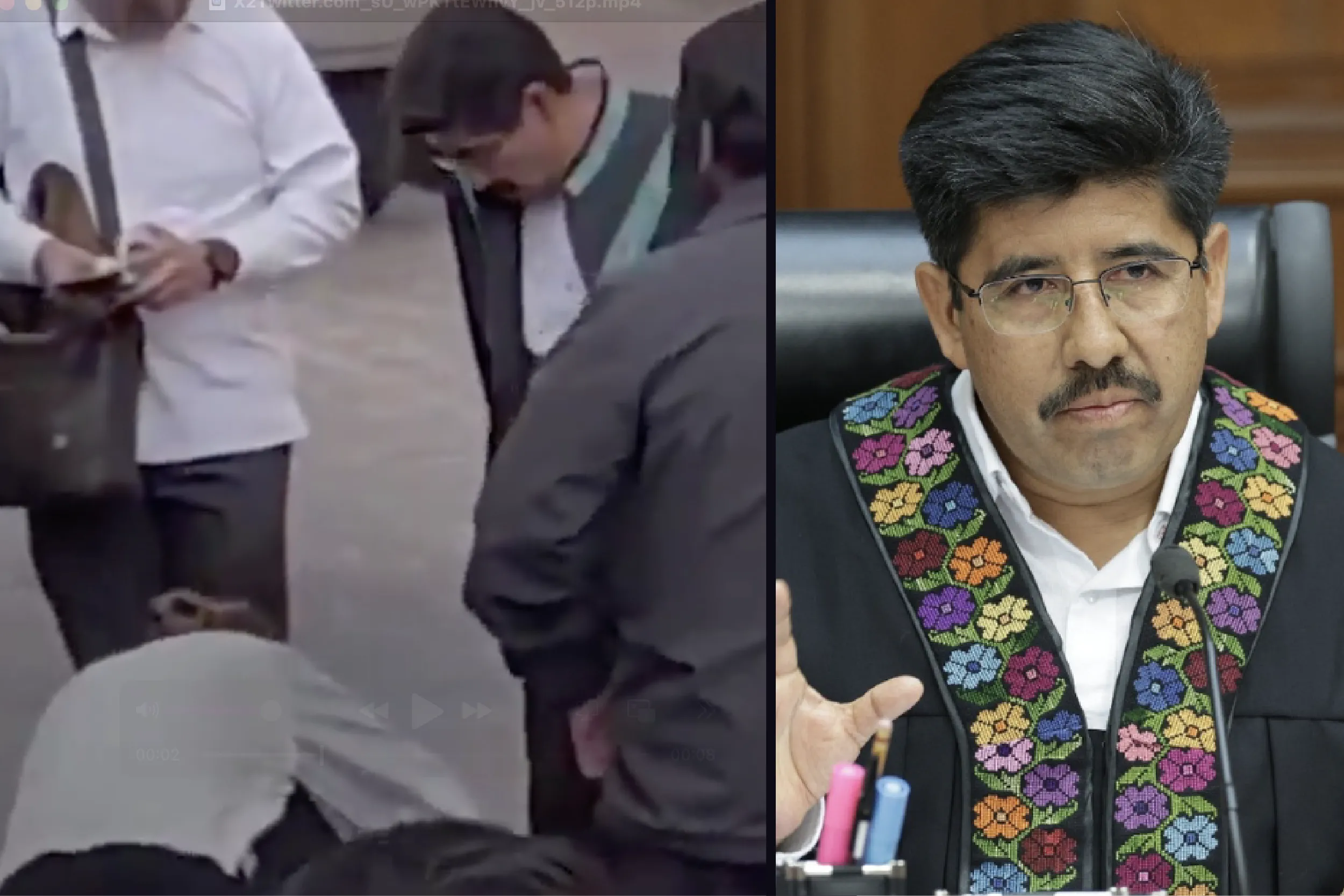 Hugo Aguilar deja que colaboradores le limpien los zapatos y desata polémica nacional.