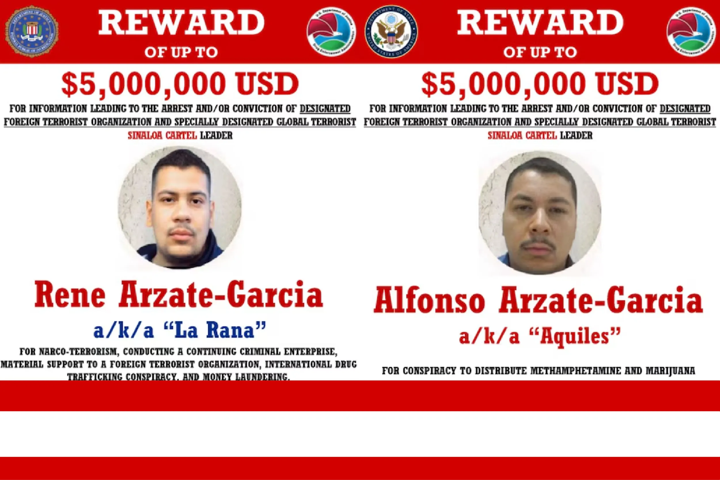 Hermanos Arzate escalan en el Cártel de Sinaloa: al nivel de Los Chapitos.