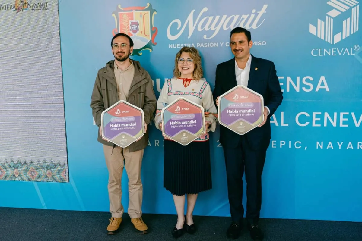 Autoridades presentan el programa Habla Mundial, enfocado en capacitar en inglés a prestadores turísticos rumbo al Mundial 2026.