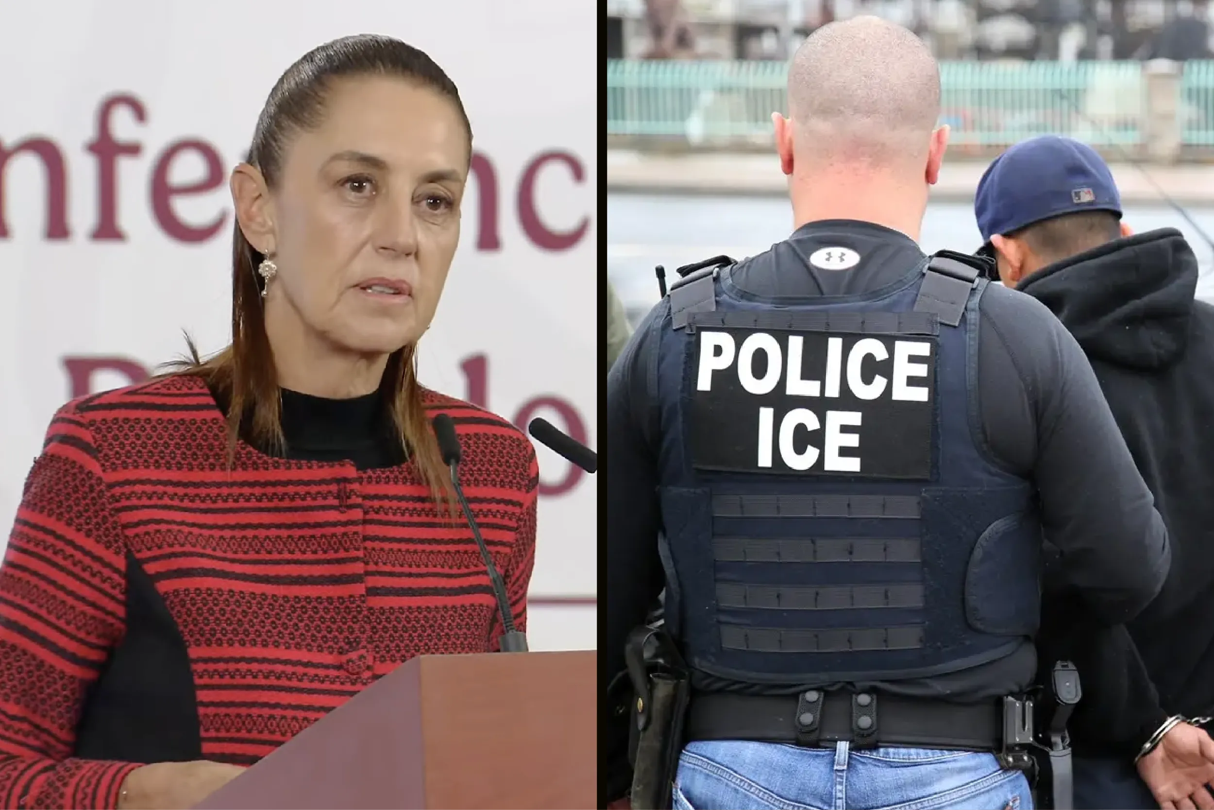 Sheinbaum actuará tras muerte de mexicano en ICE.