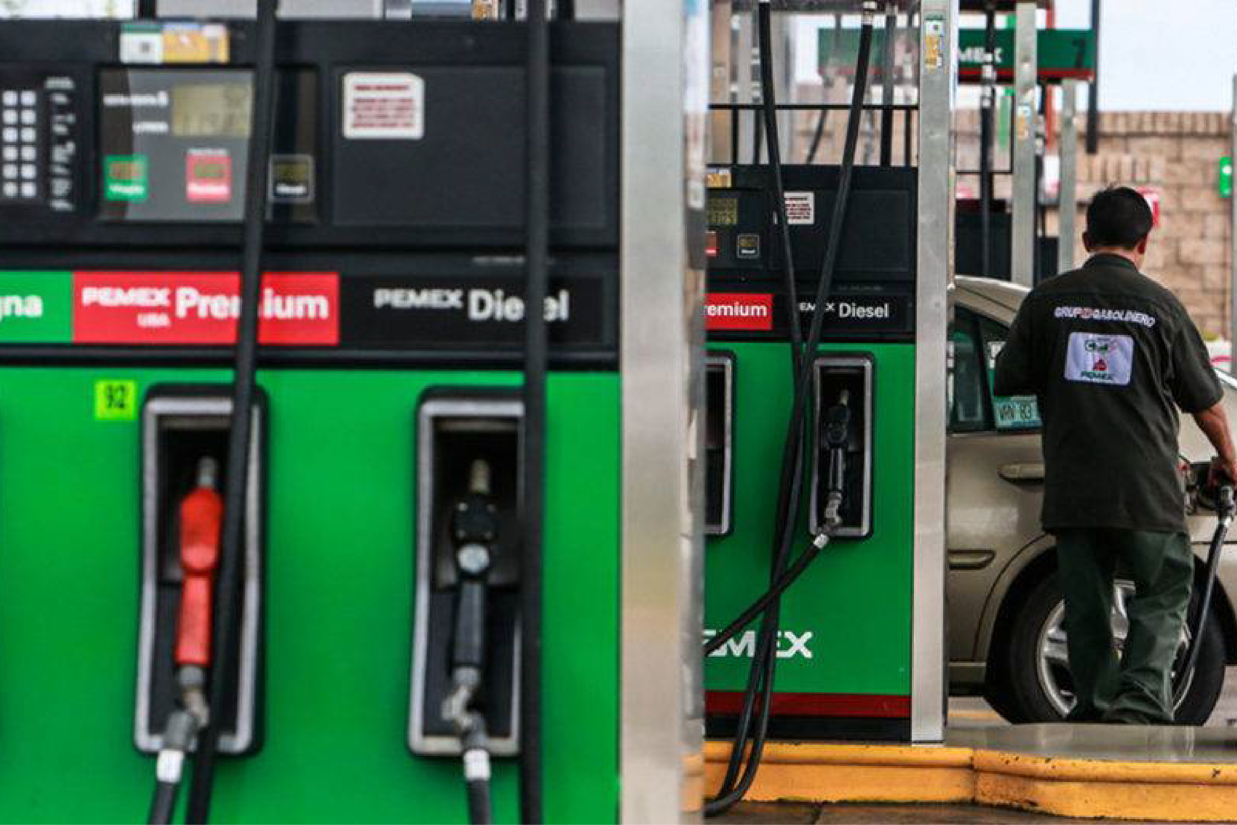 El logo de Pemex vuelve a más gasolineras.