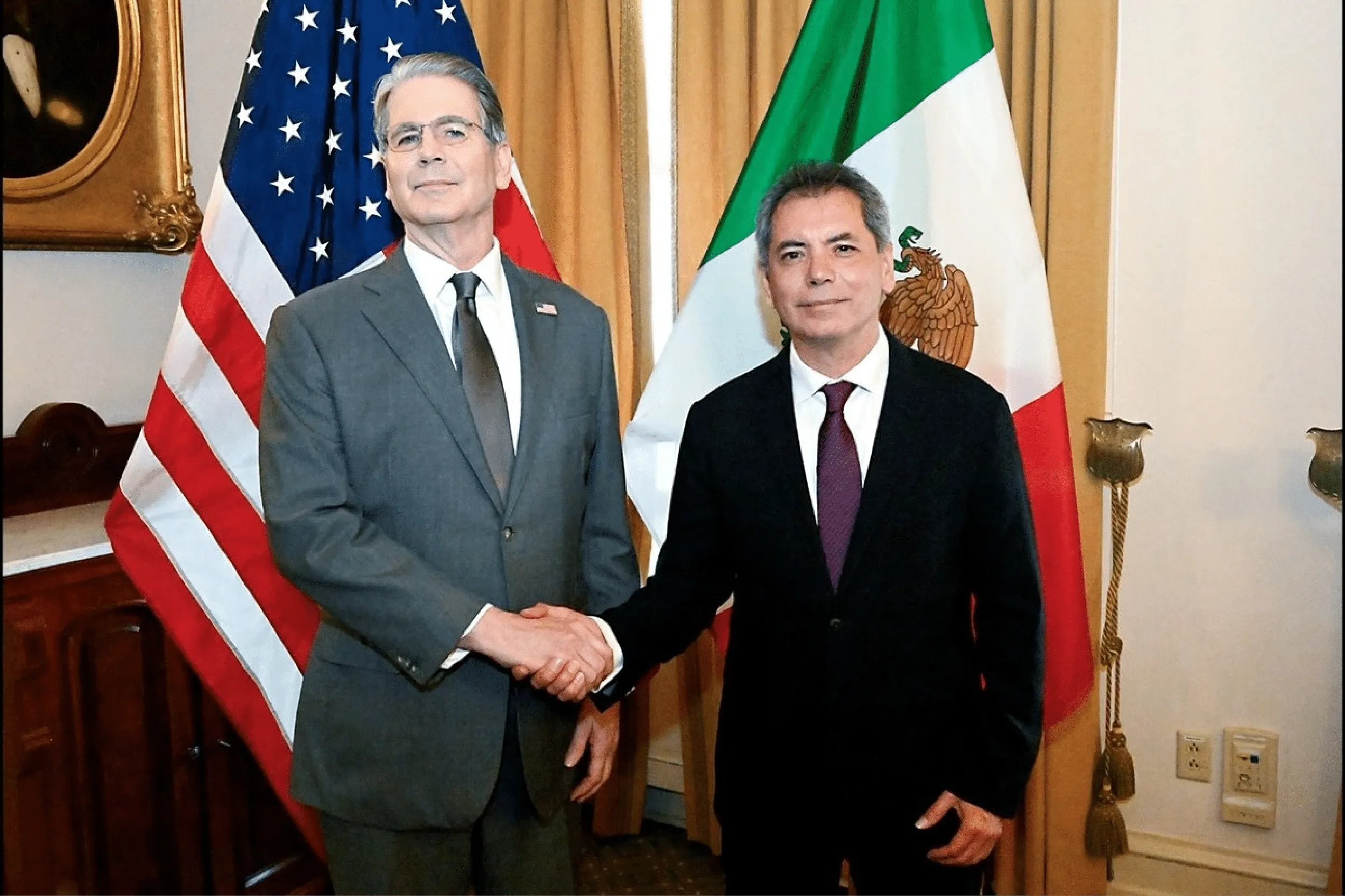 Hacienda y Tesoro de EU se reúnen rumbo a revisión del T-MEC 2026.