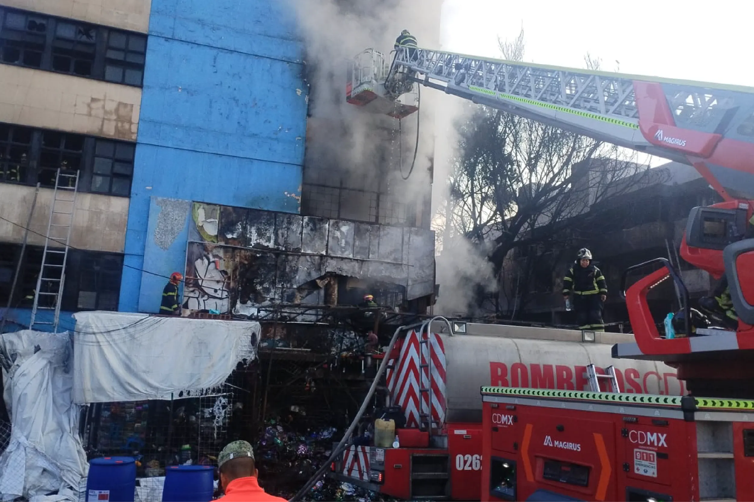 Última hora: situación vial en La Merced y Mercado de Sonora.