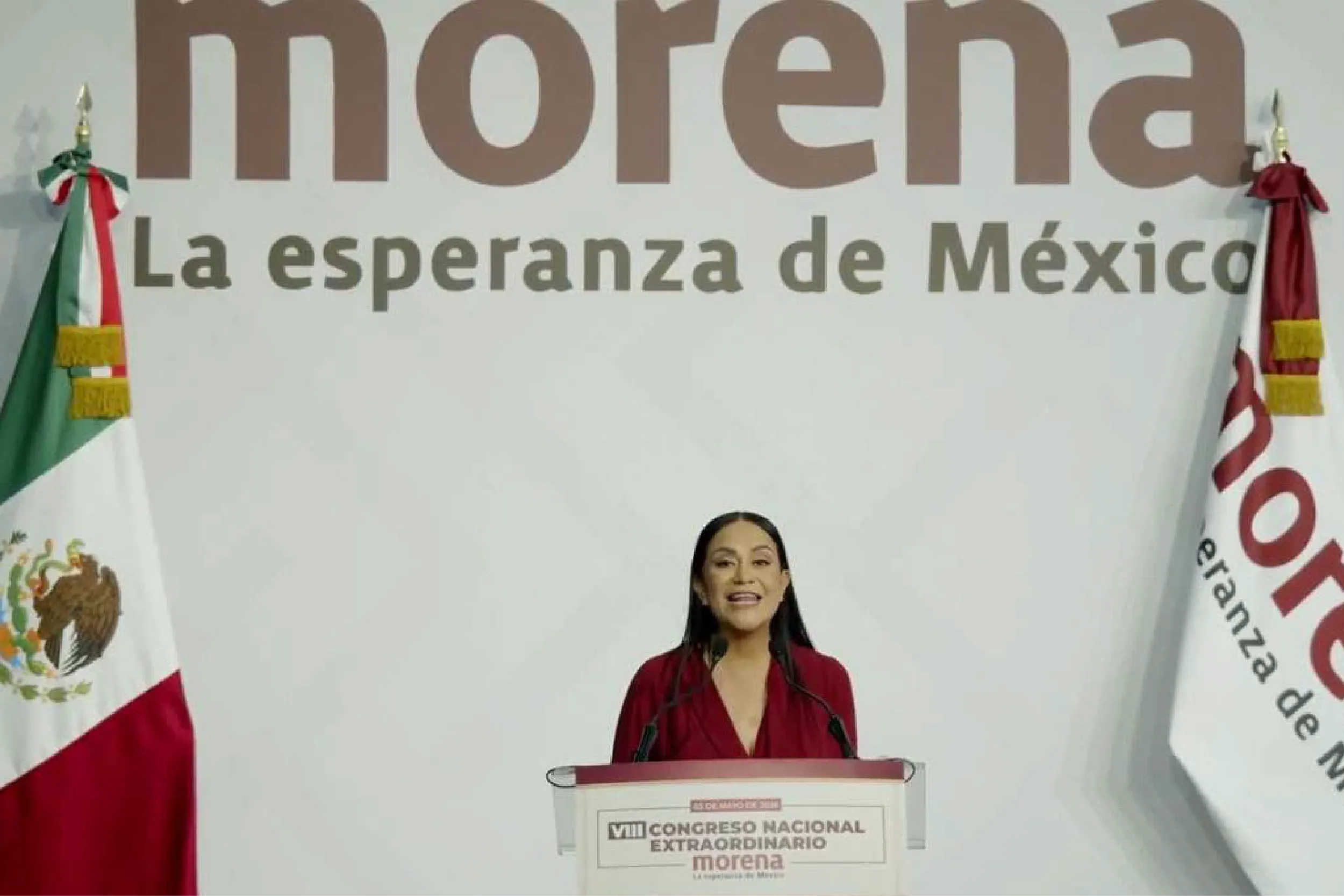 Ariadna Montiel asume dirigencia nacional de Morena.