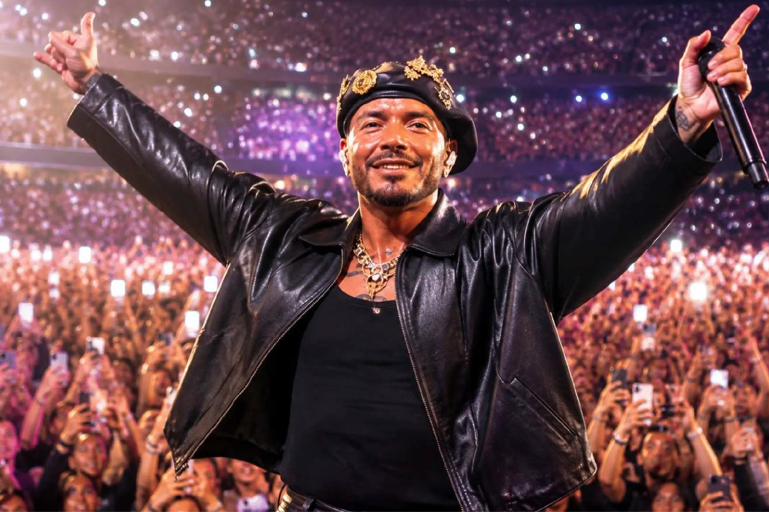 J Balvin enciende el Palacio de los Deportes con invitados sorpresa y reggaetón.