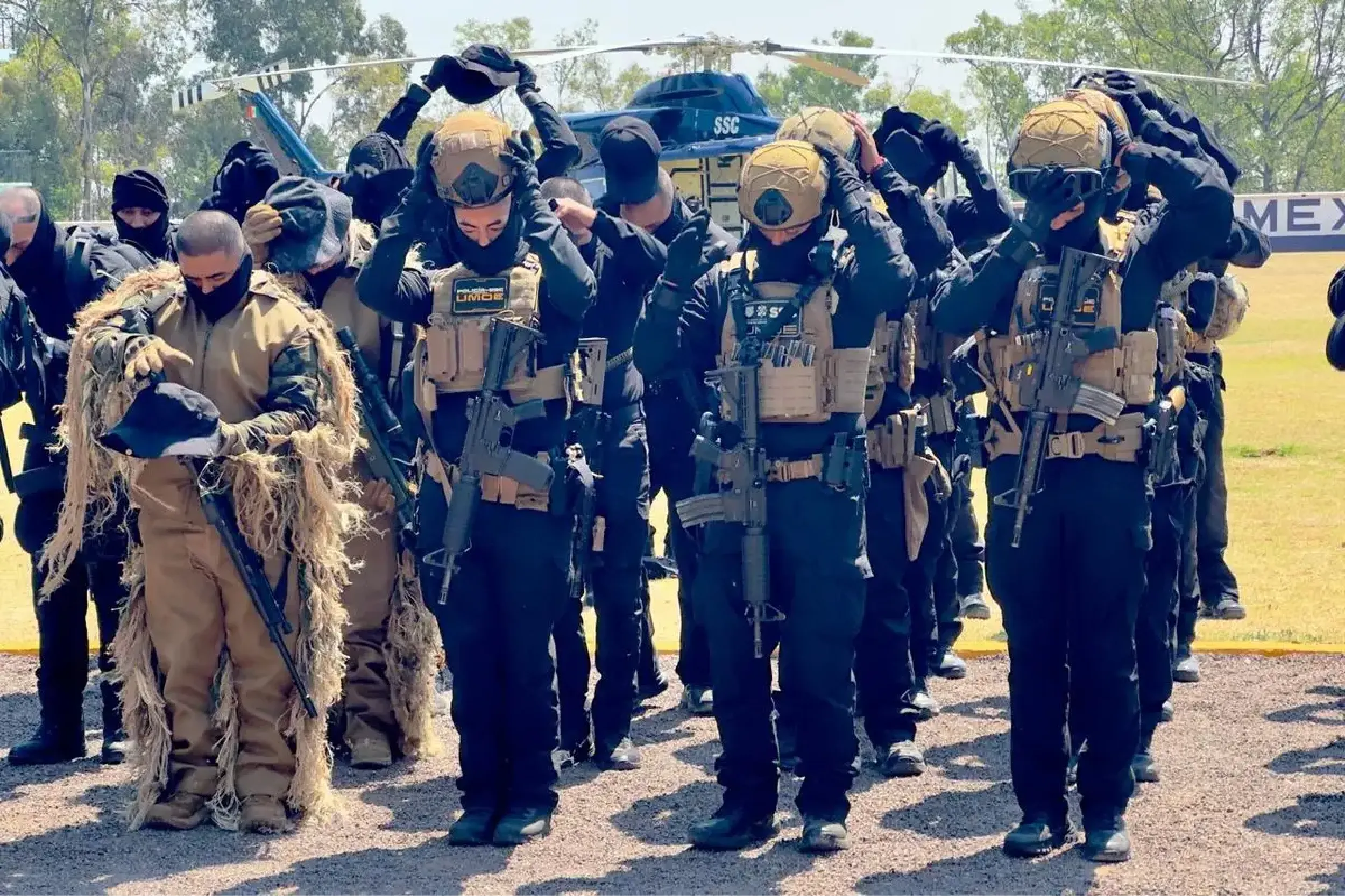 CDMX refuerza policía de élite para el Mundial 2026.