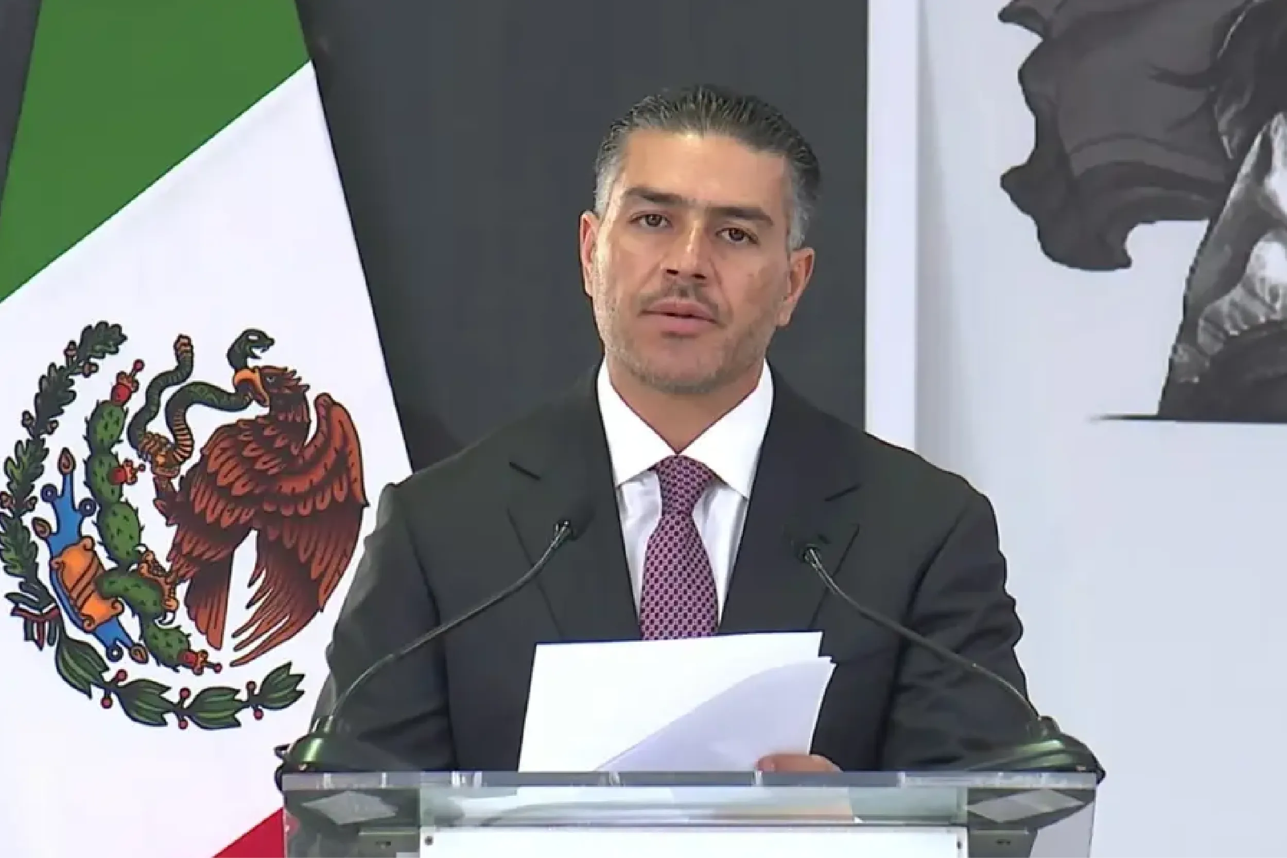 Harfuch garantiza seguridad en Sinaloa tras salida de Rocha.