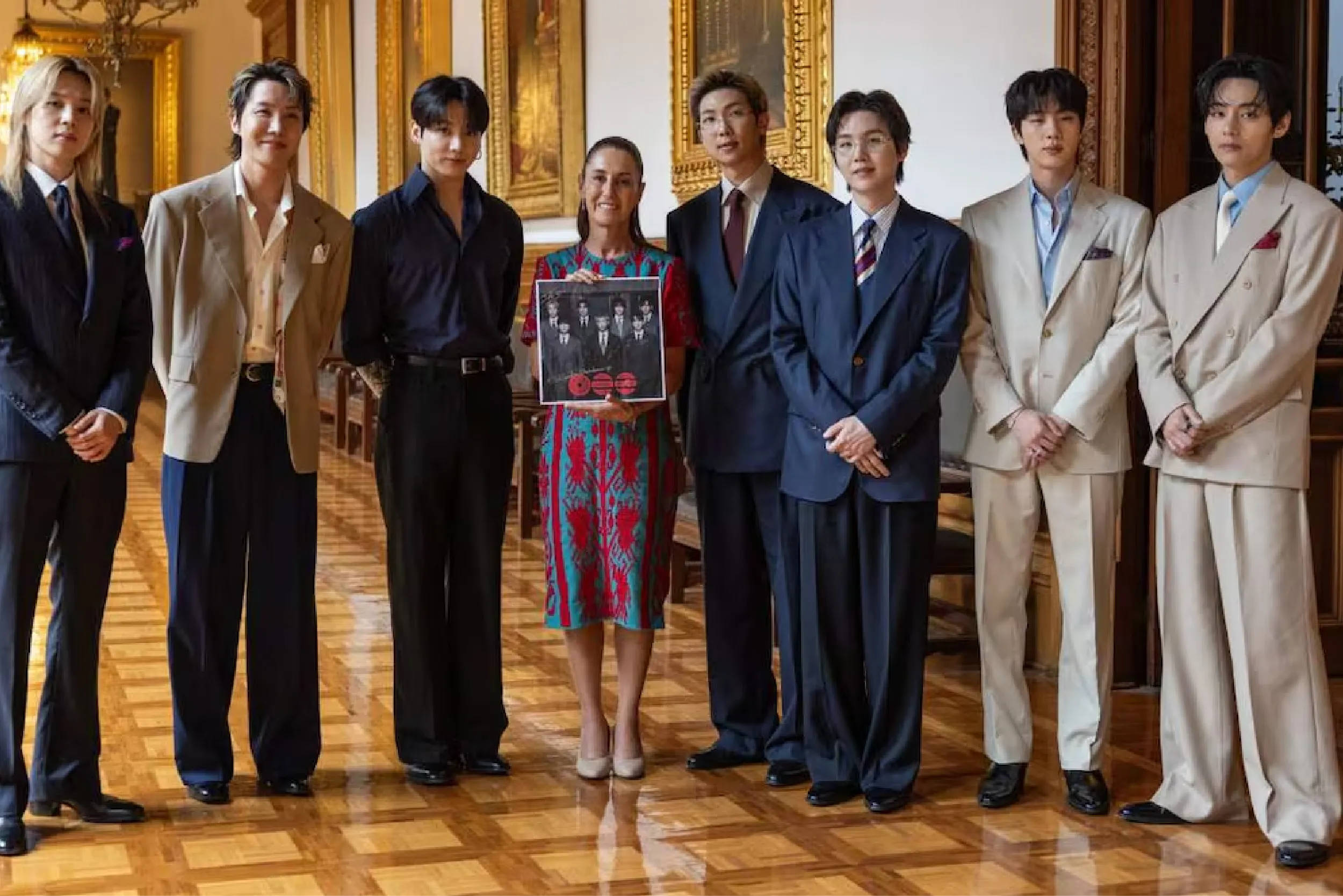 Sheinbaum confirma nuevo concierto de BTS en México para 2027.
