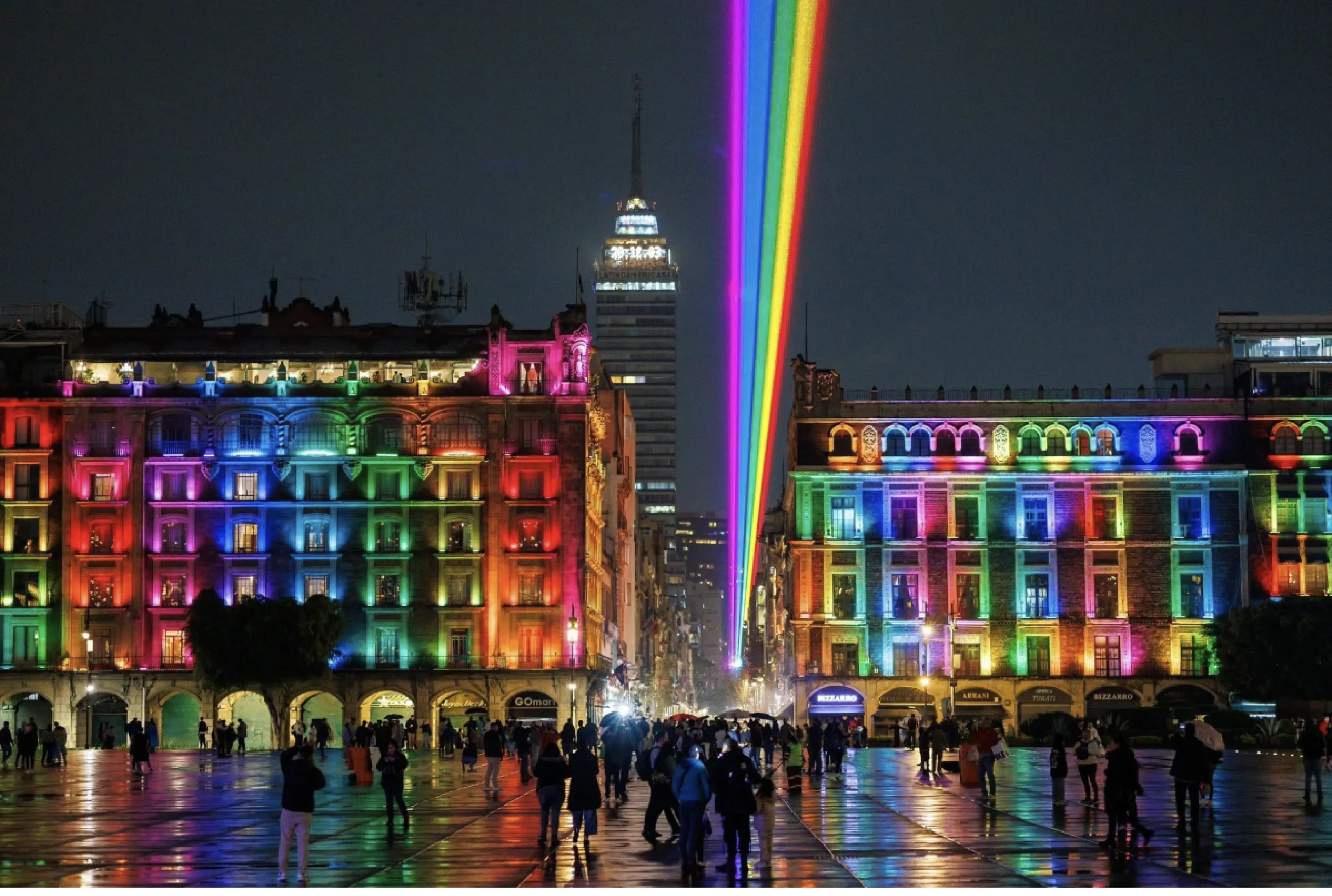 Un enorme arcoíris de luz cruzará la CDMX: así podrás ver el espectáculo más esperado del Pride 2026.
