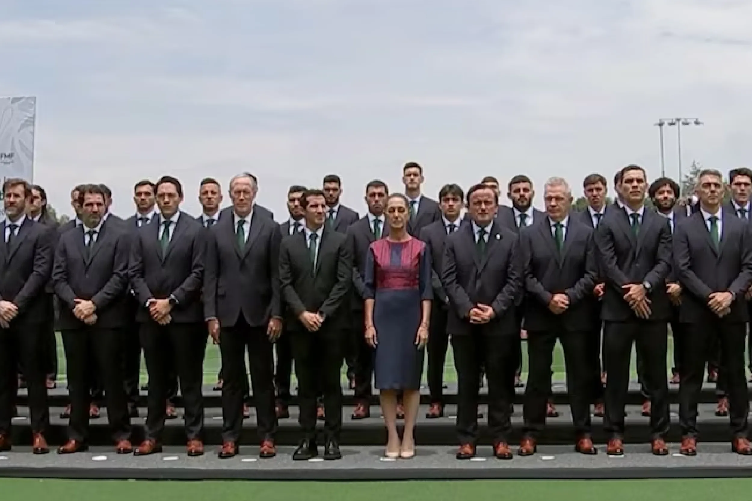 La presidenta encabezó la ceremonia oficial en el Centro de Alto Rendimiento de la FMF.