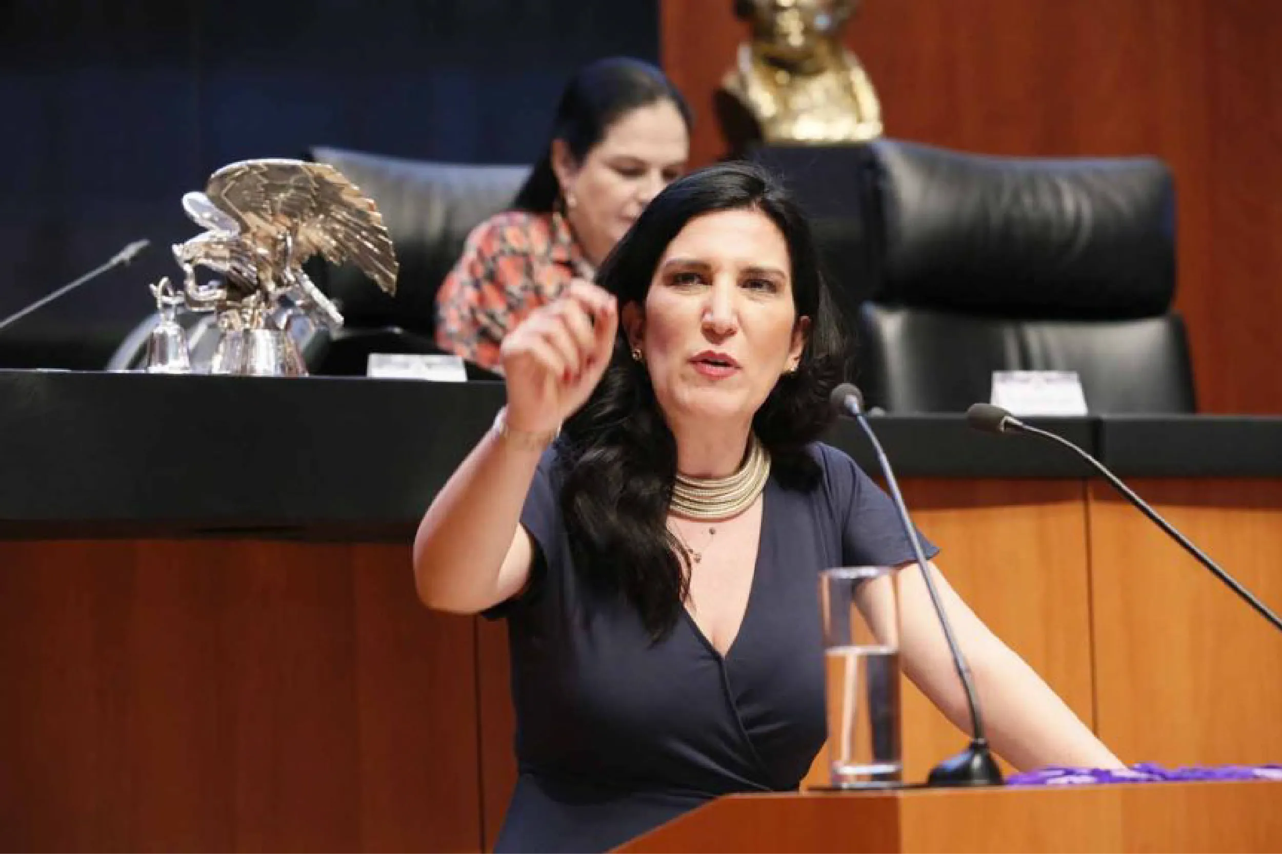 Kenia López pide diálogo con CNTE y grupos inconformes antes del Mundial 2026.