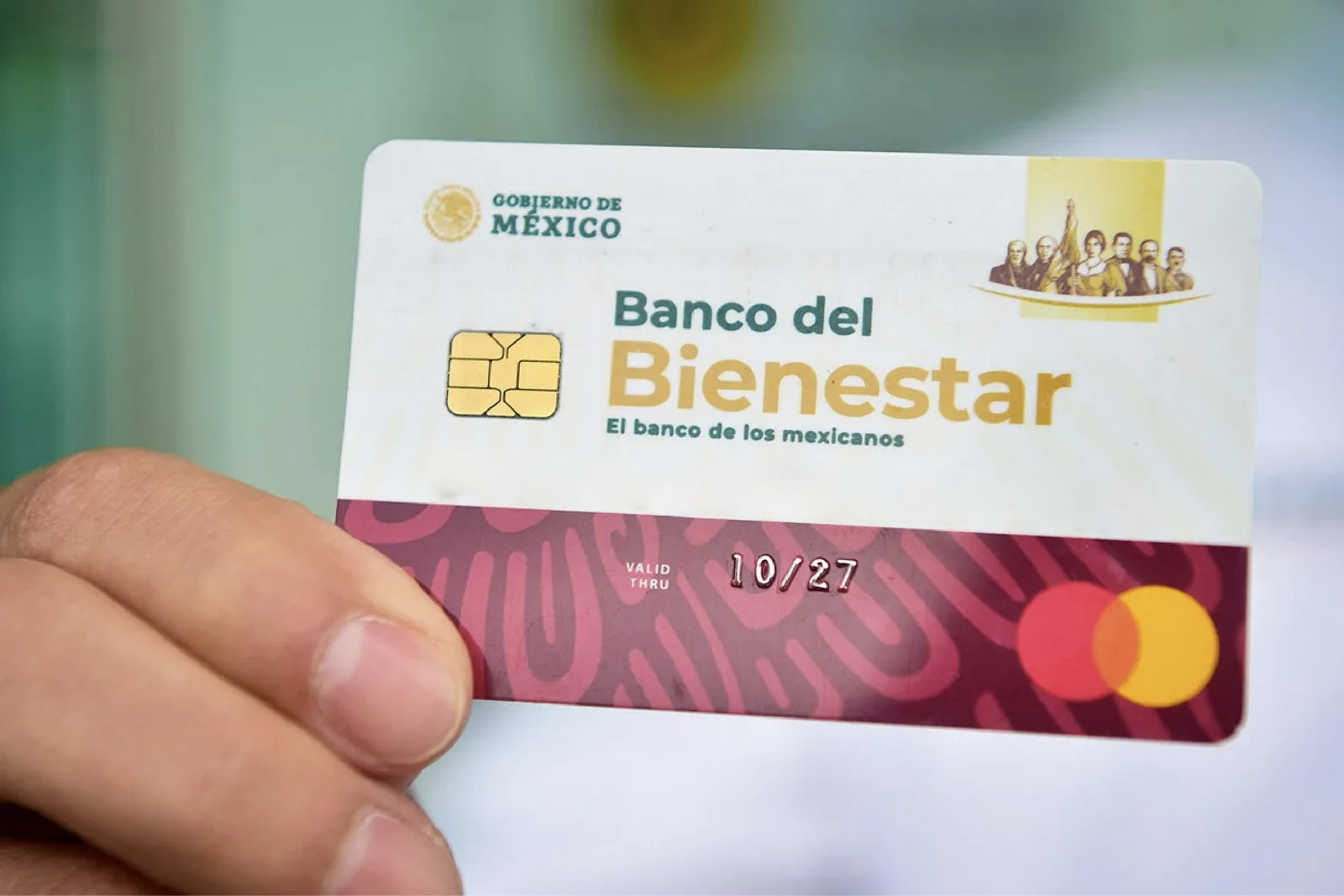 Tarjeta Bienestar.