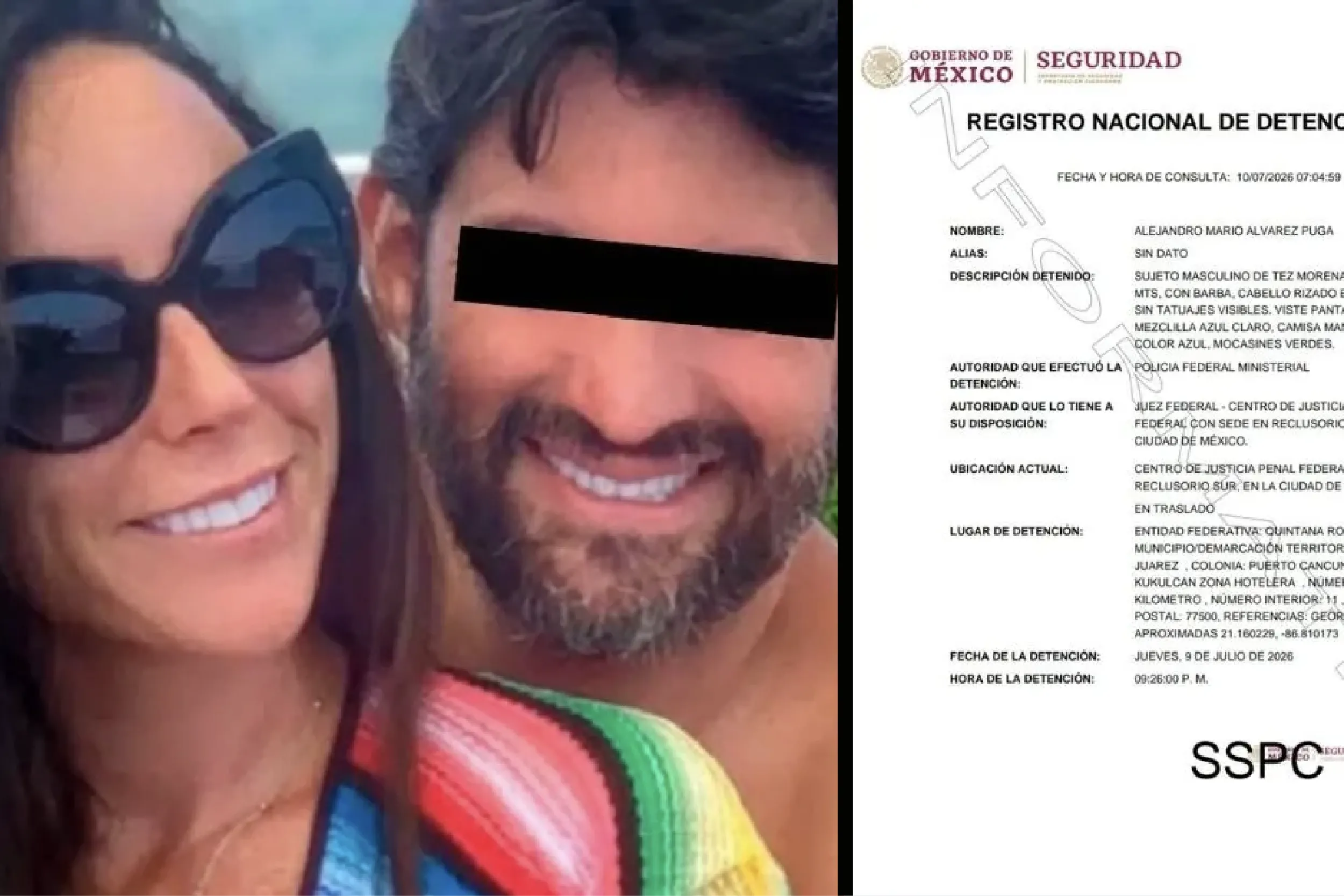 ¿Quién es Alejandro Mario Álvarez Puga? El hermano del esposo de Inés Gómez Mont fue detenido en Cancún.