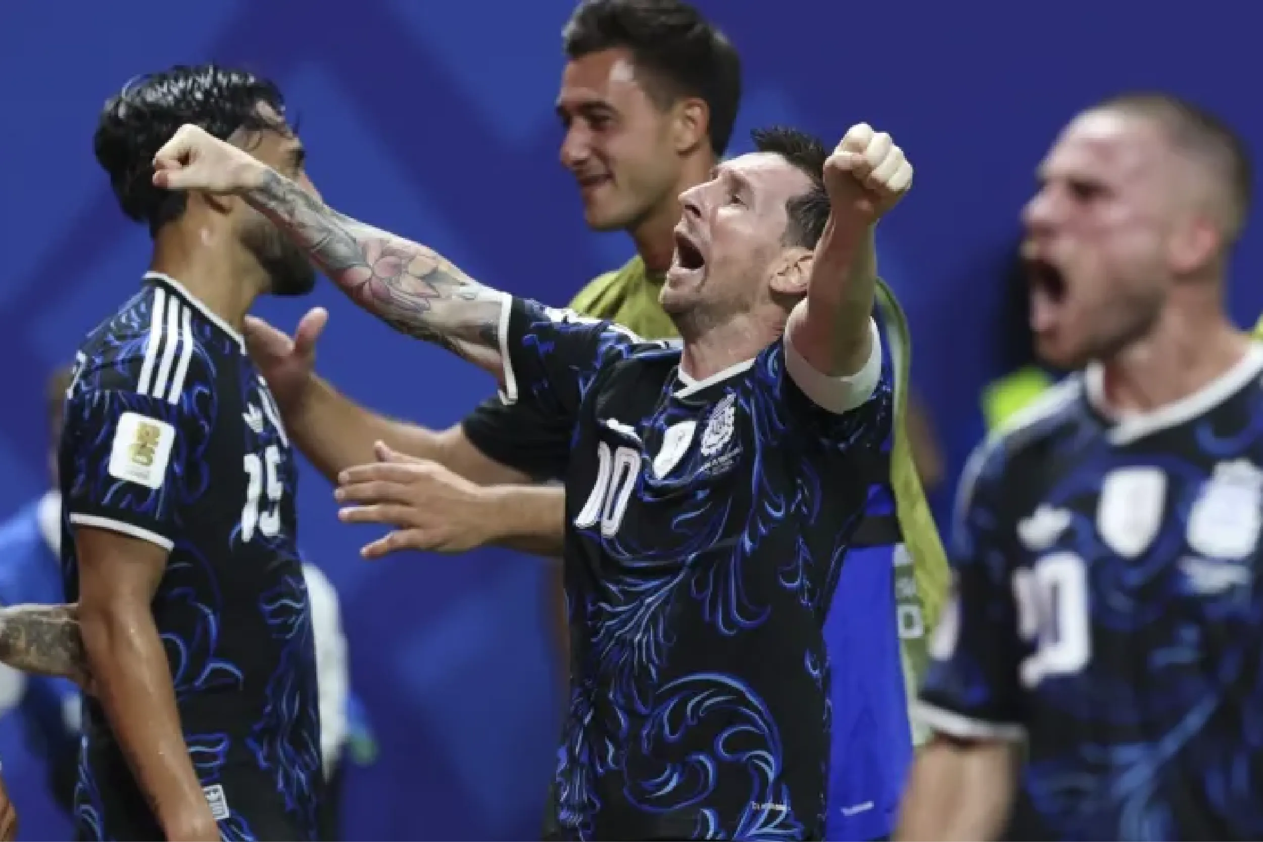 Lionel Messi dio dos asistencias decisivas.